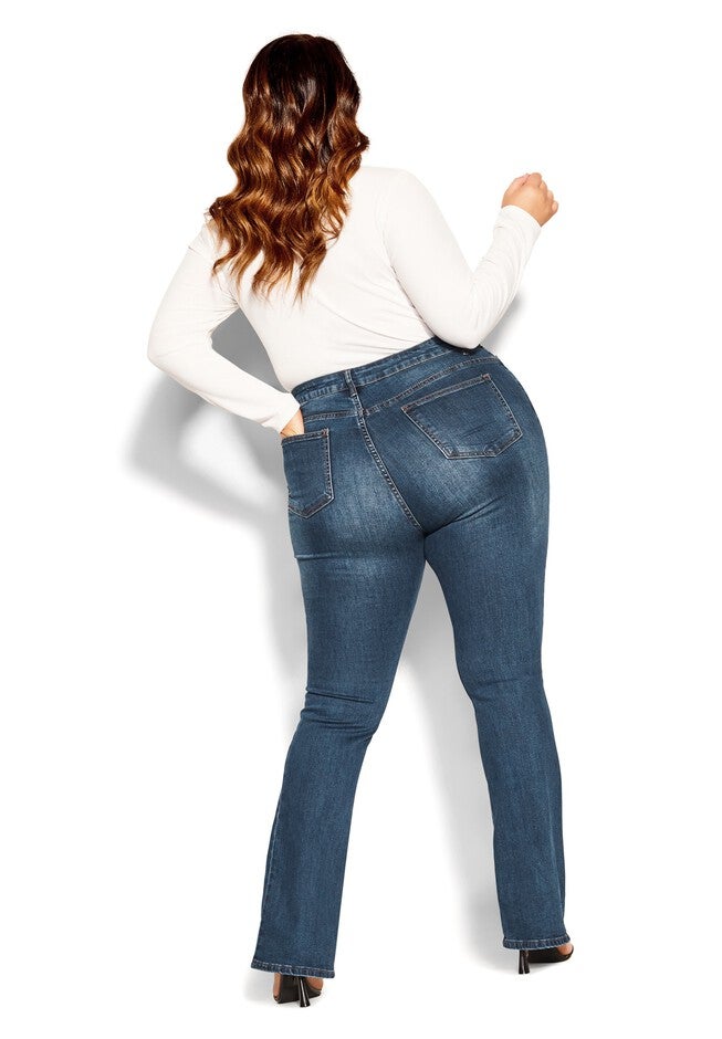 So Chic Jean - indigo, BLUE, alternate image number null