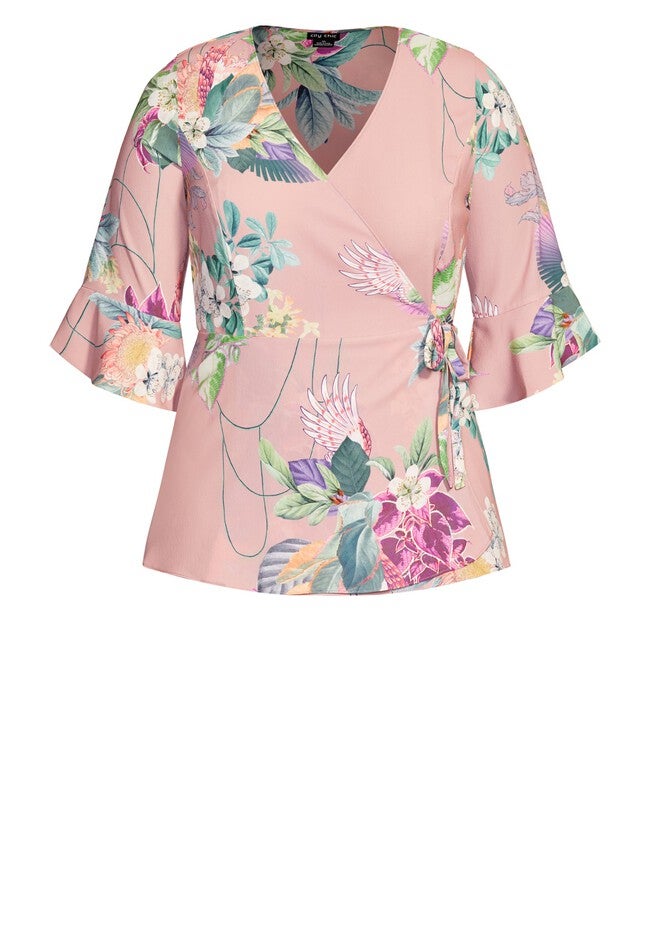 Heartwine Floral Top - rose, BLACK, alternate image number null