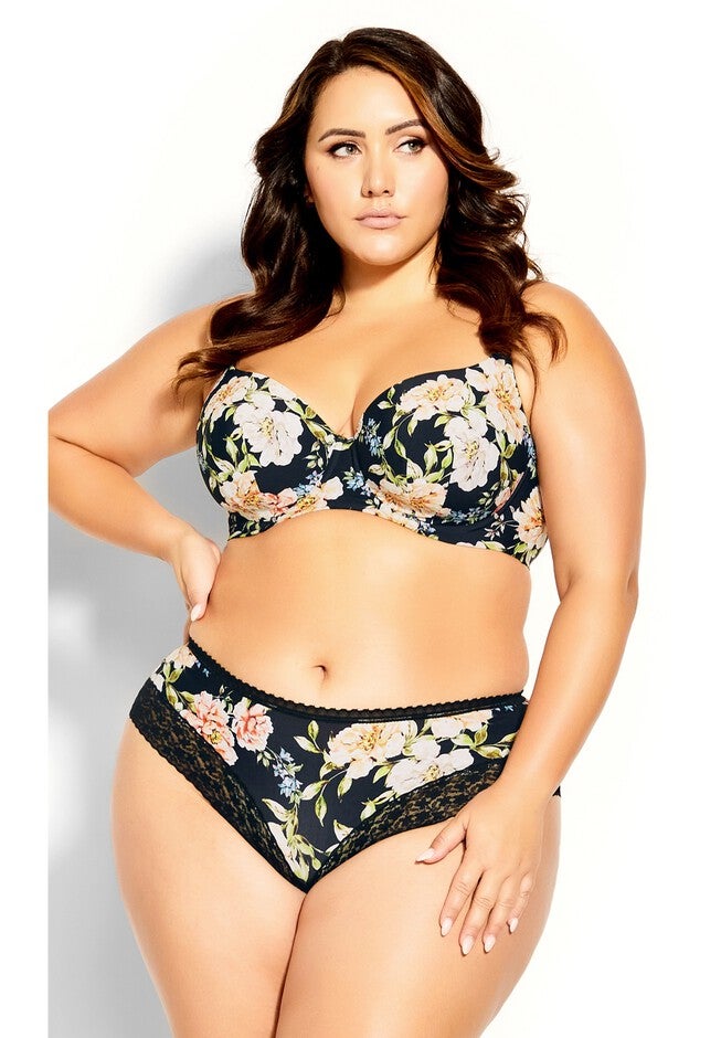 Smooth & Chic Print T-Shirt Bra - rosy, PINK, hi-res image number null