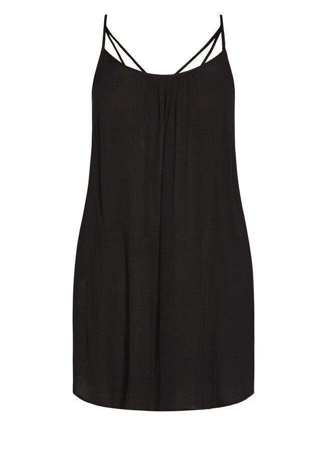 Vacation Dress - black, BLACK, alternate image number null