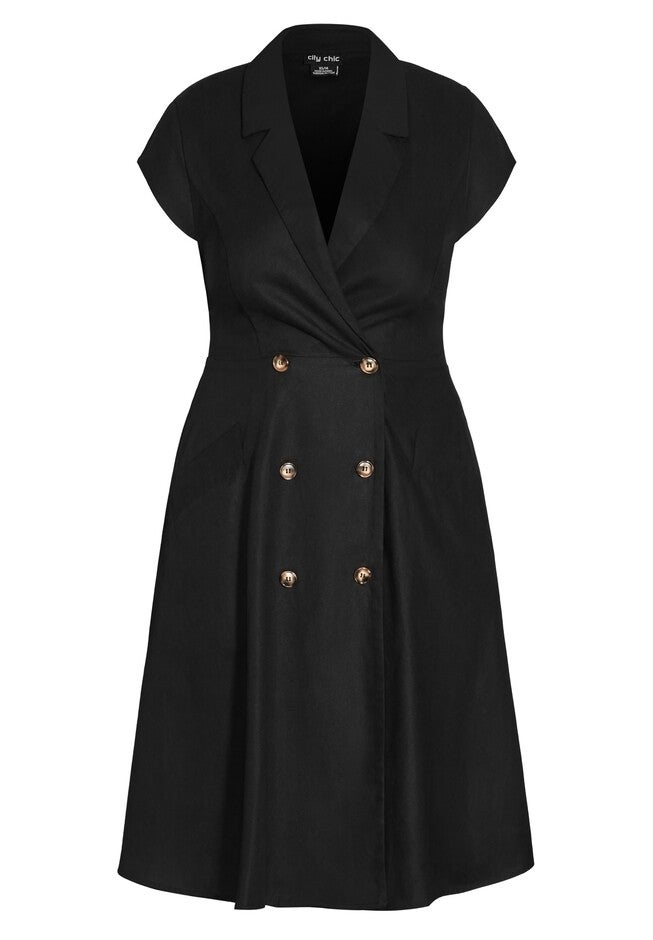 Chic Lafayette Dress - black, BLACK, alternate image number 2