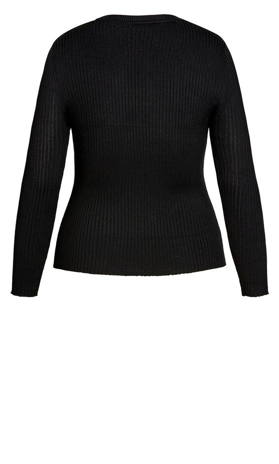 Ella Sweater - black, BLACK, alternate image number 6