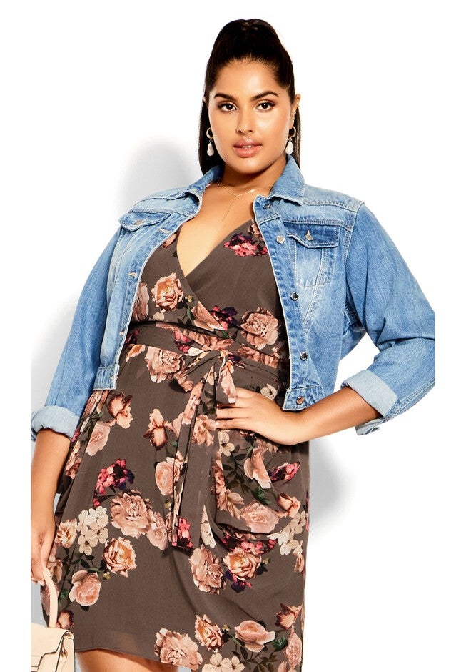 Brooke Dress - cocoa, BROWN, on-hover image number 1