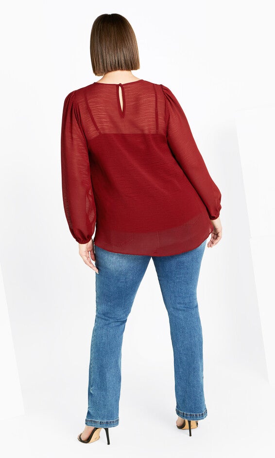 Freya Shirt - sienna, RED, alternate image number null