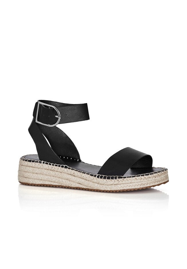 WIDE FIT Melody Platform - black, BLACK, hi-res image number null