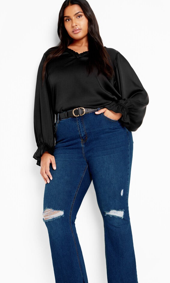 Asha Letitia Jean - dark denim, BLUE, hi-res image number 0