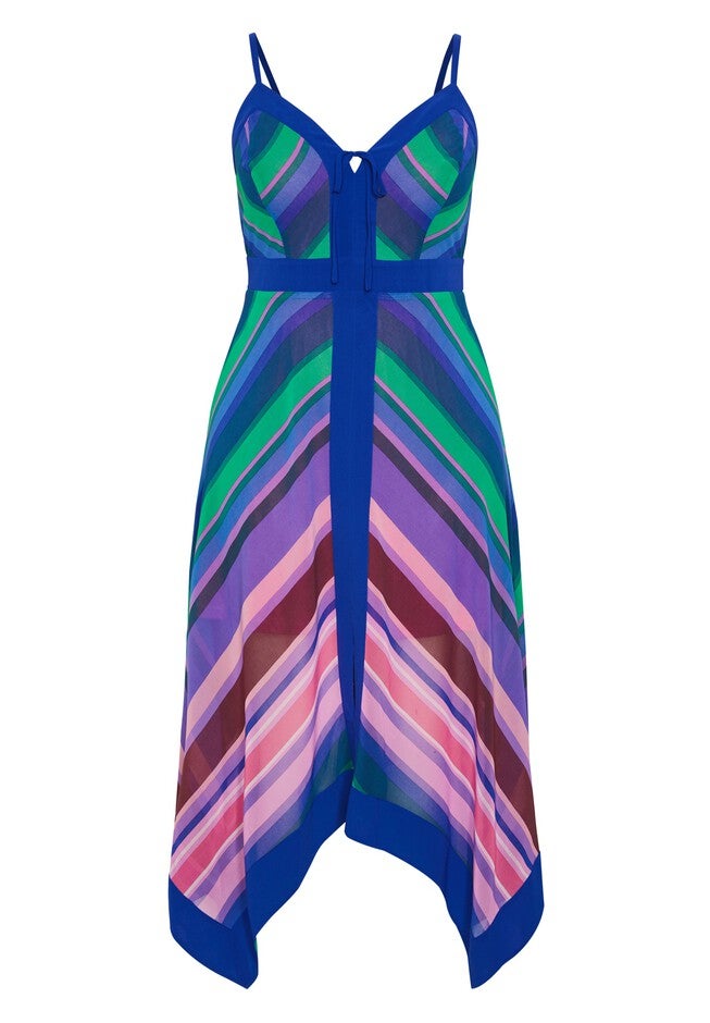 Miriam Maxi Dress - azure, PINK, alternate image number null