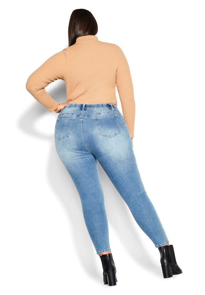 Serendipity Zip Jean, INDIGO, alternate image number 2