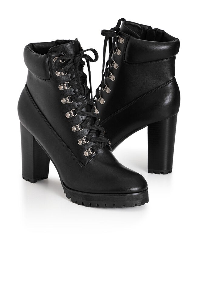 WIDE FIT Watson Ankle Boot - black, BLACK, alternate image number null