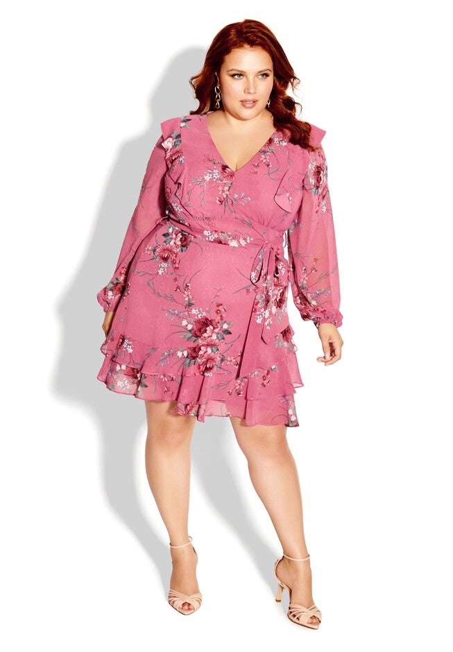 Lauren Dress - rosey, PINK, on-hover image number 1