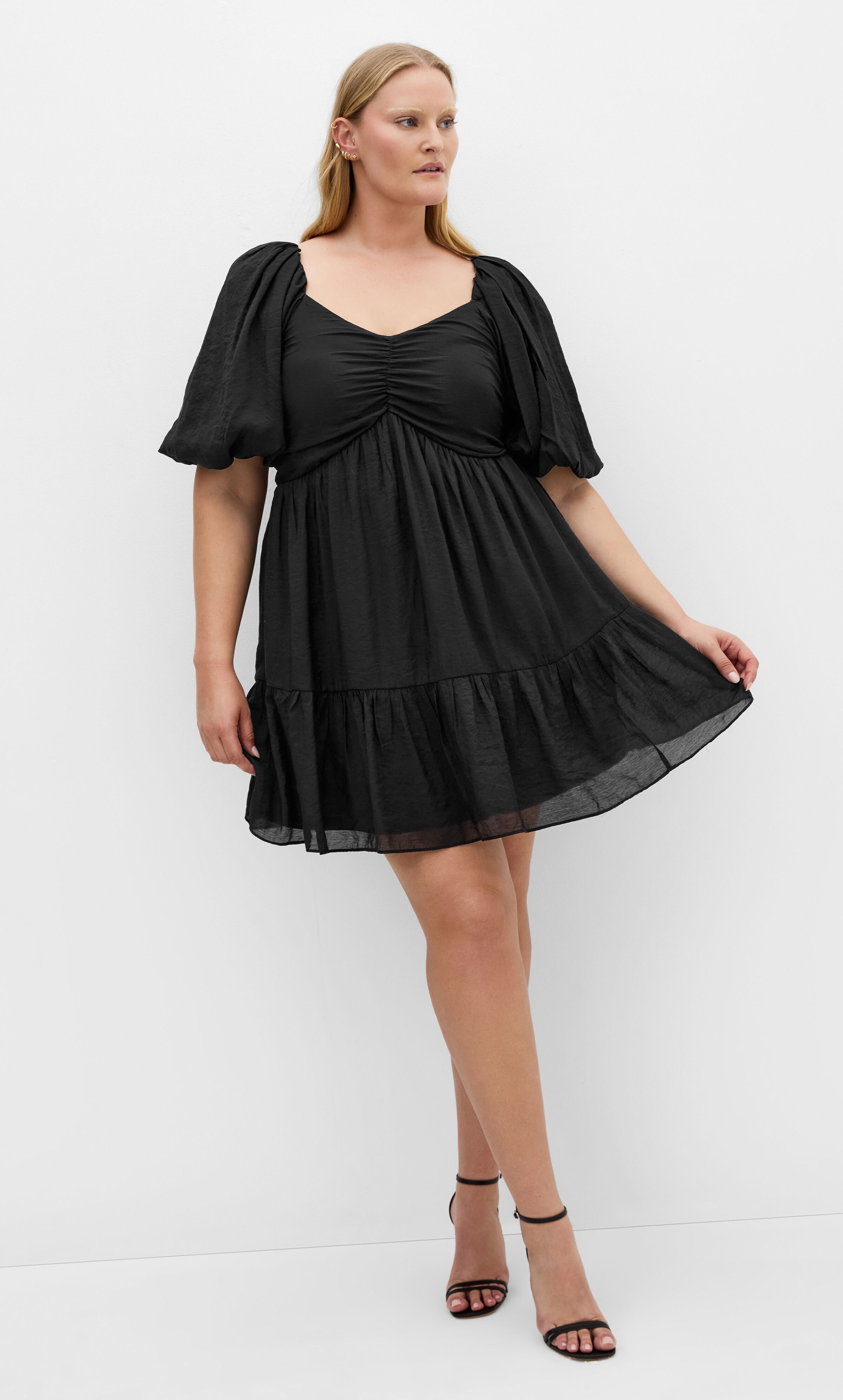 Marcy Dress - black, BLACK, hi-res image number 0