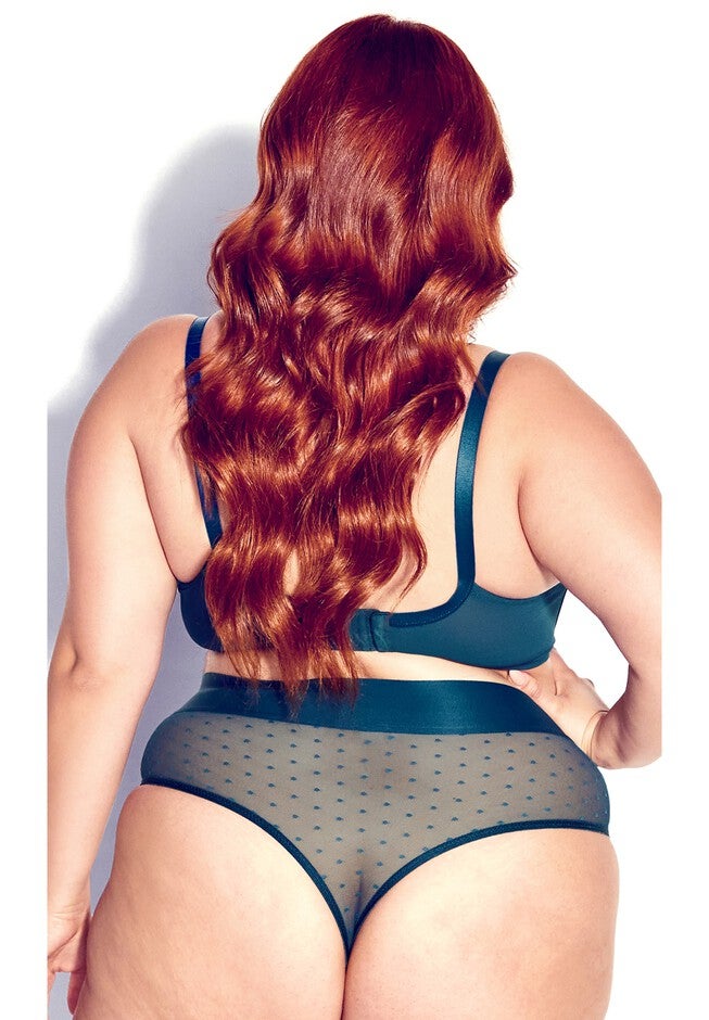 Hollie Underwire Demi Bra - poseidon, BLUE, on-hover image number null