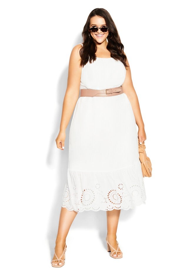 Scarlett Maxi Dress - ivory, WHITE, hi-res image number null