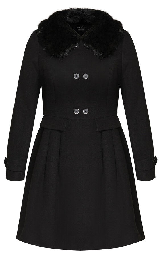 Grandiose Coat - black, BLACK, alternate image number null