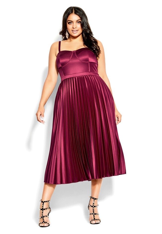 Ahanna Dress - magenta, PINK, on-hover image number null