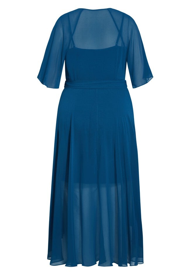 Enthrall Me Maxi Dress - jade, BLUE, alternate image number 3