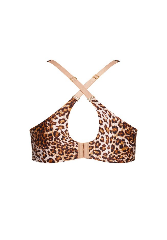 Bodycon Contour Bra - animal, BEIGE, alternate image number 5