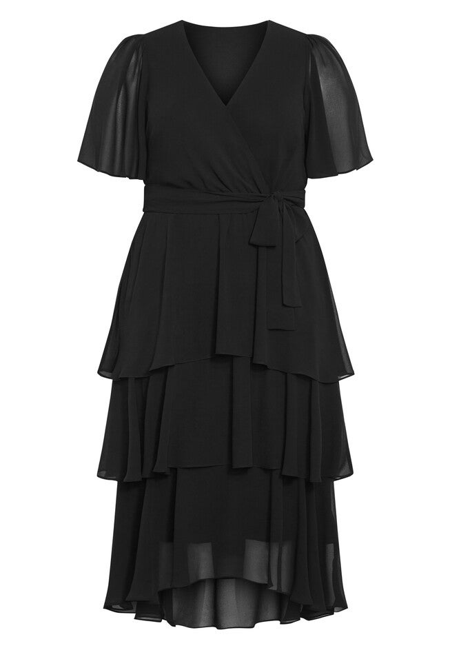 Nicola Dress, BLACK, alternate image number null