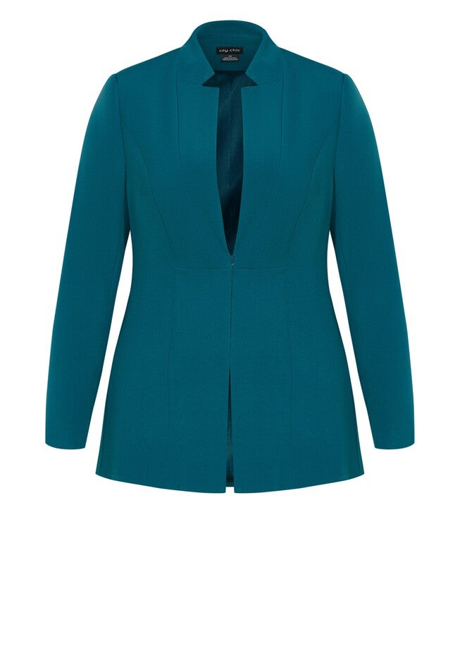 Hannah Jacket - teal, GREEN, alternate image number null