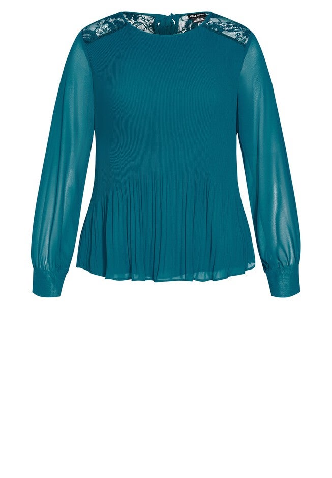 Lust After Top - teal, GREEN, alternate image number null
