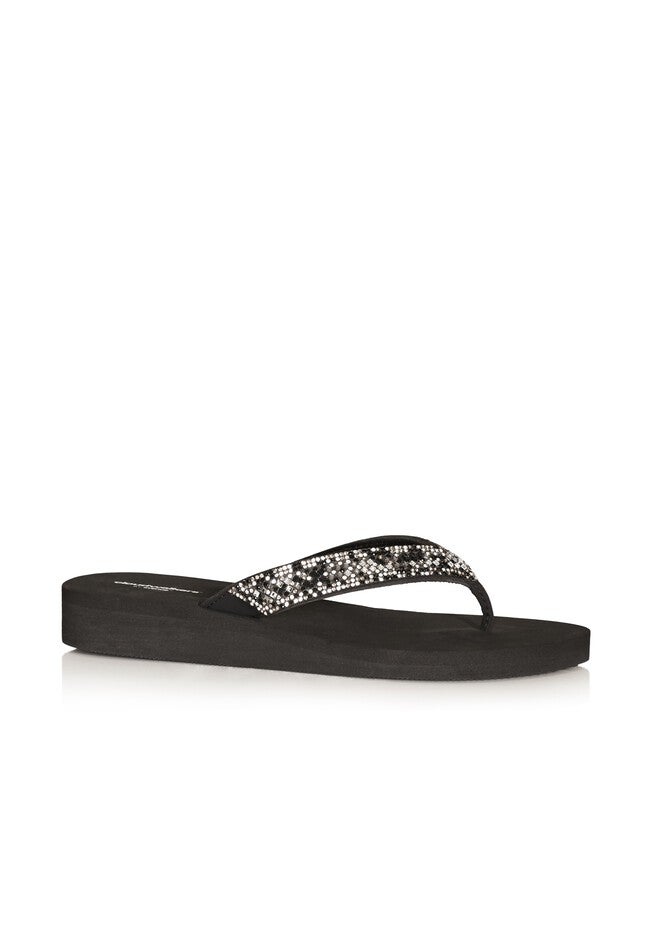 Georgia Wedge, BLACK, hi-res image number null