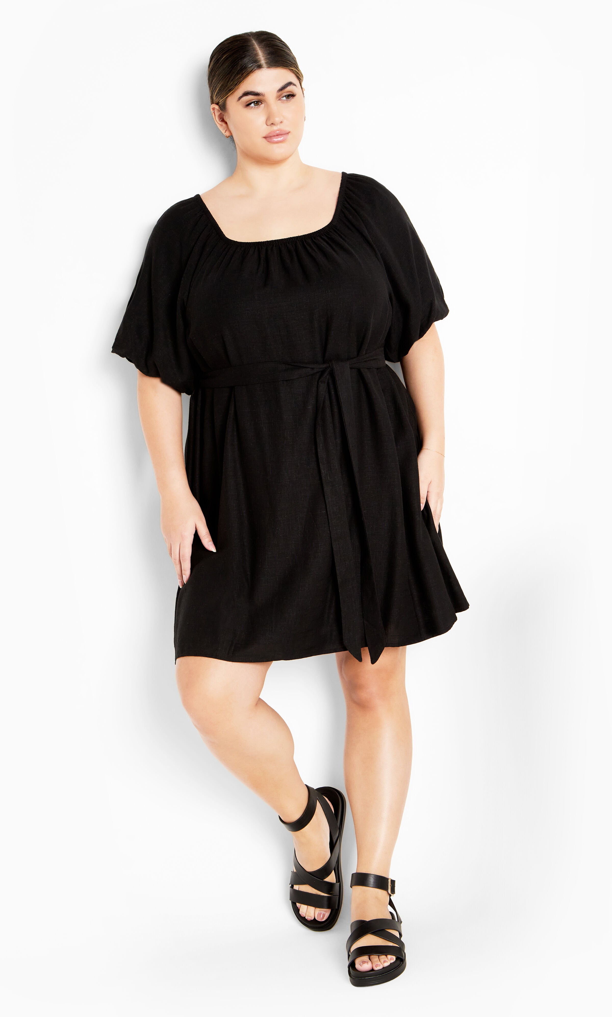 Uptown Mini Dress - black, BLACK, hi-res image number 0
