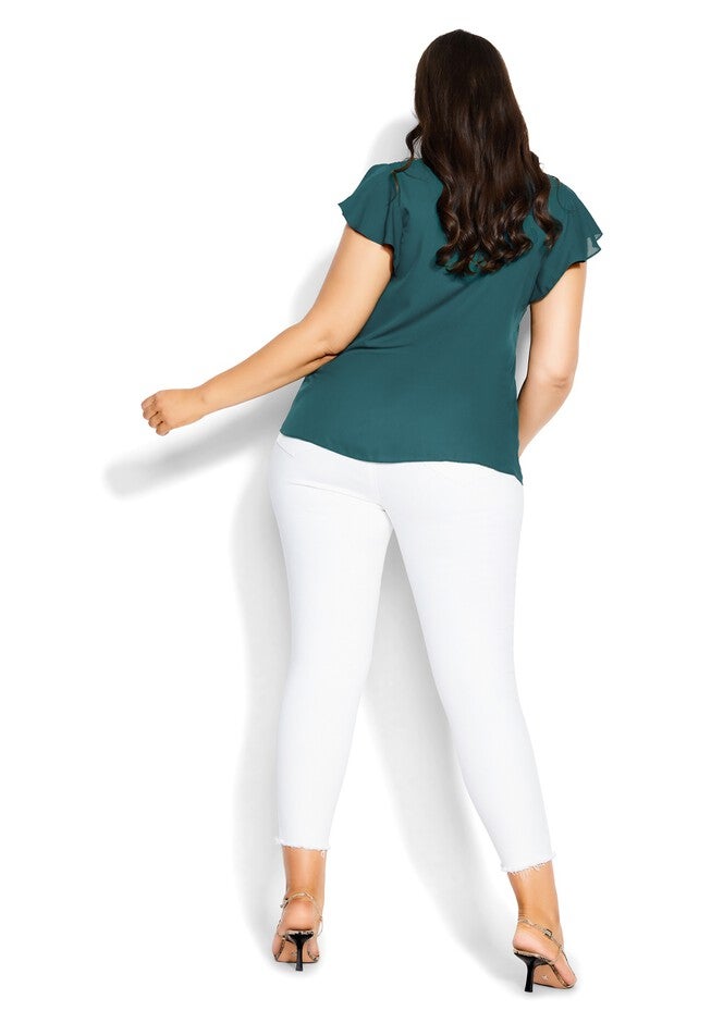 Zip Fling Top - alpine, GREEN, on-hover image number 1