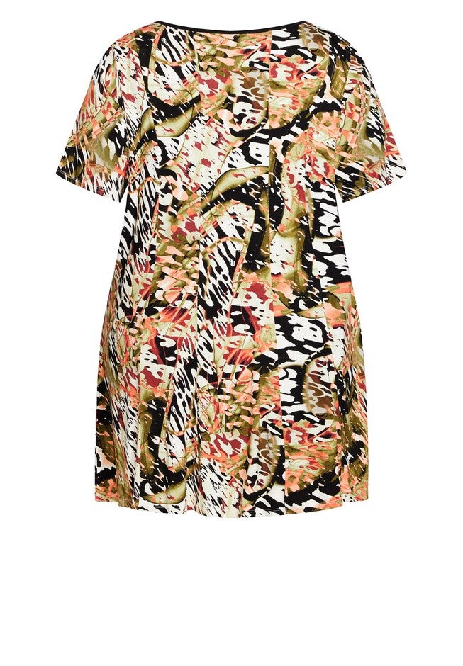 Swing Panel Print Tunic, FLOATATION, alternate image number null