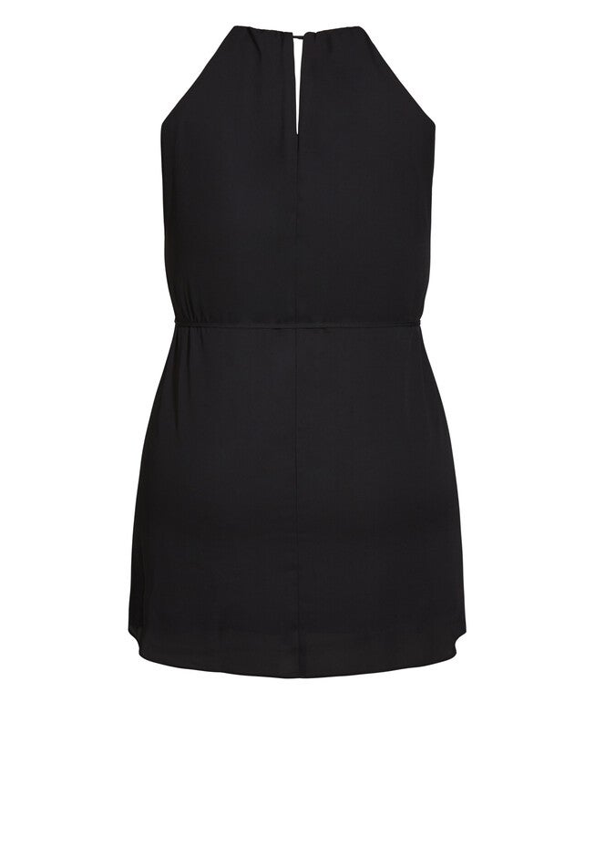 Waterfall Tunic - black, BLACK, alternate image number null