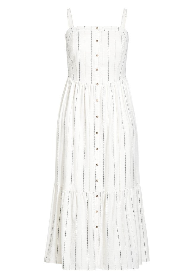 Peyton Dress - ivory, WHITE, alternate image number null