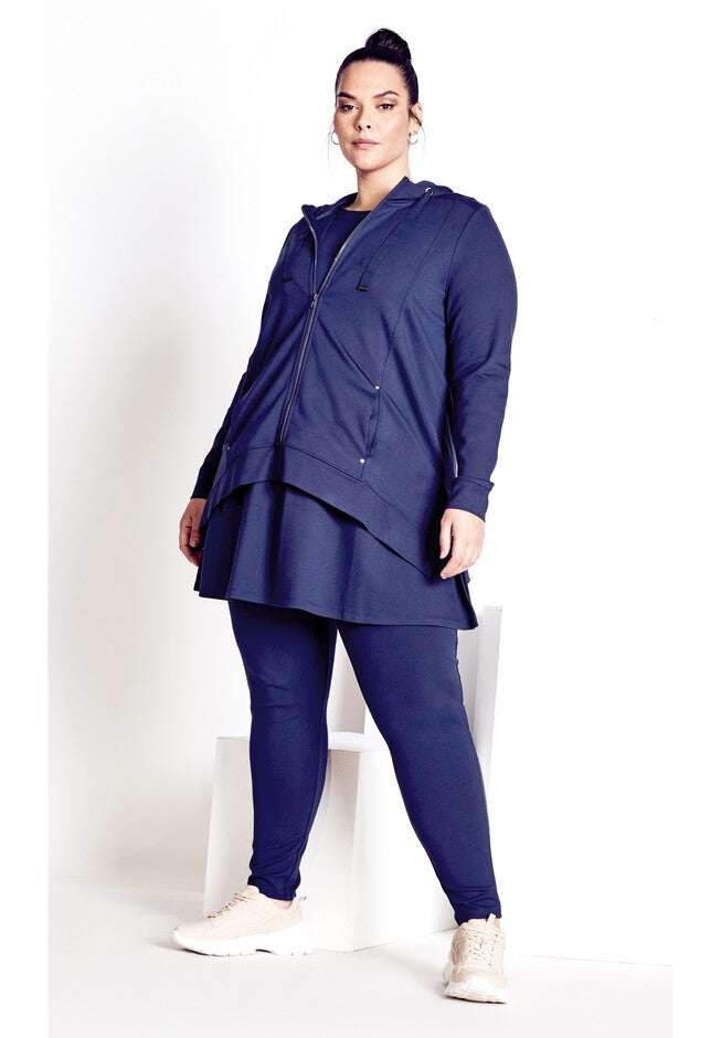 Weekender Bamboo Jacket - navy, BLUE, on-hover image number null