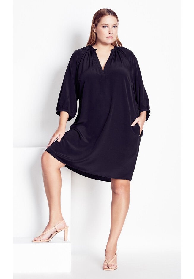 Contempo Dress - black, BLACK, on-hover image number 1