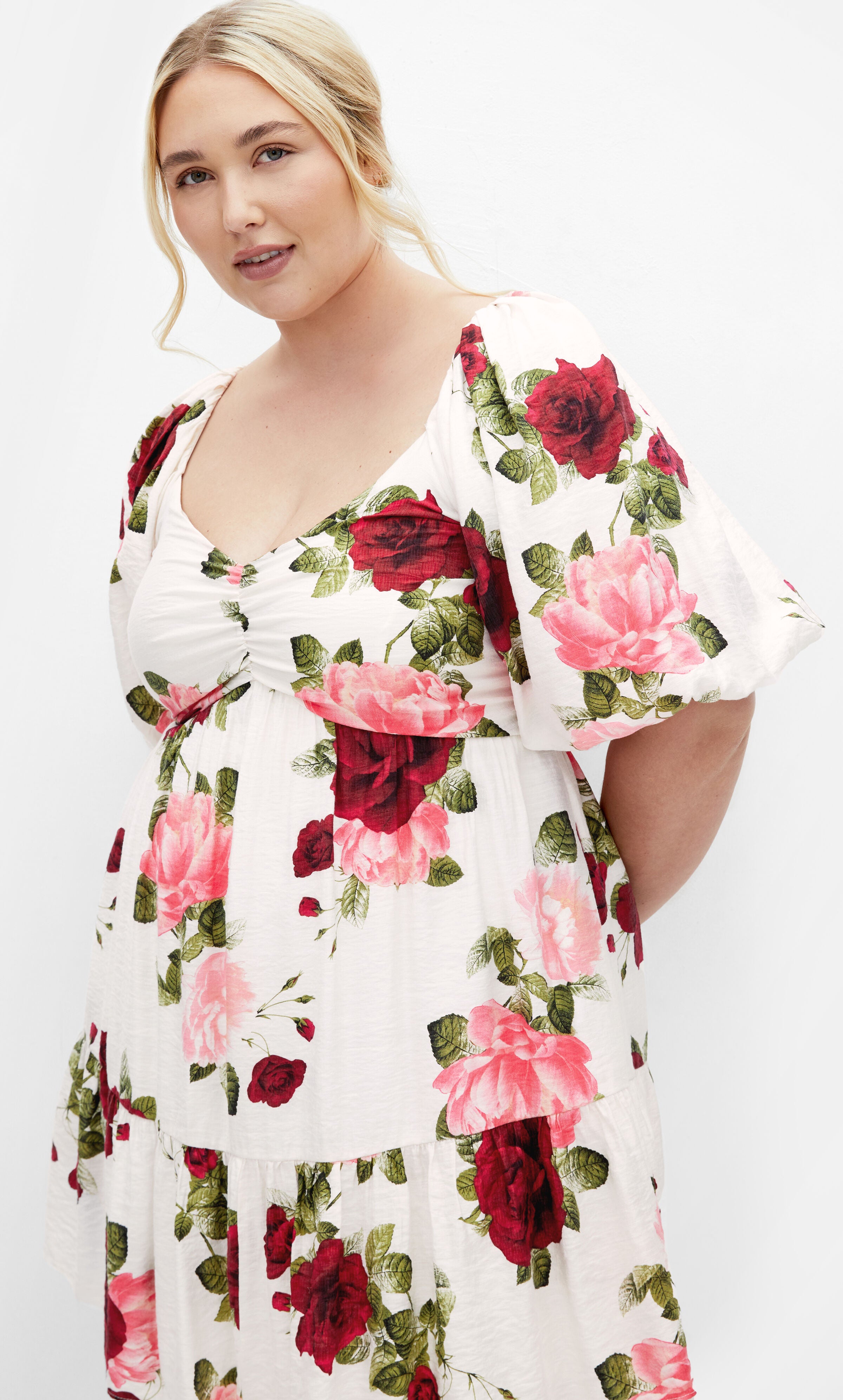 Mindy Rose Dress -print, BEIGE, alternate image number 2