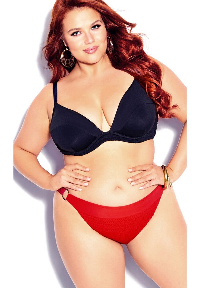 Vibeka Bikini Top - black, BLACK, hi-res image number null