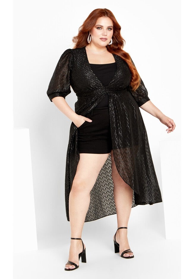 Glimmer Jacket - black, BLACK, on-hover image number null