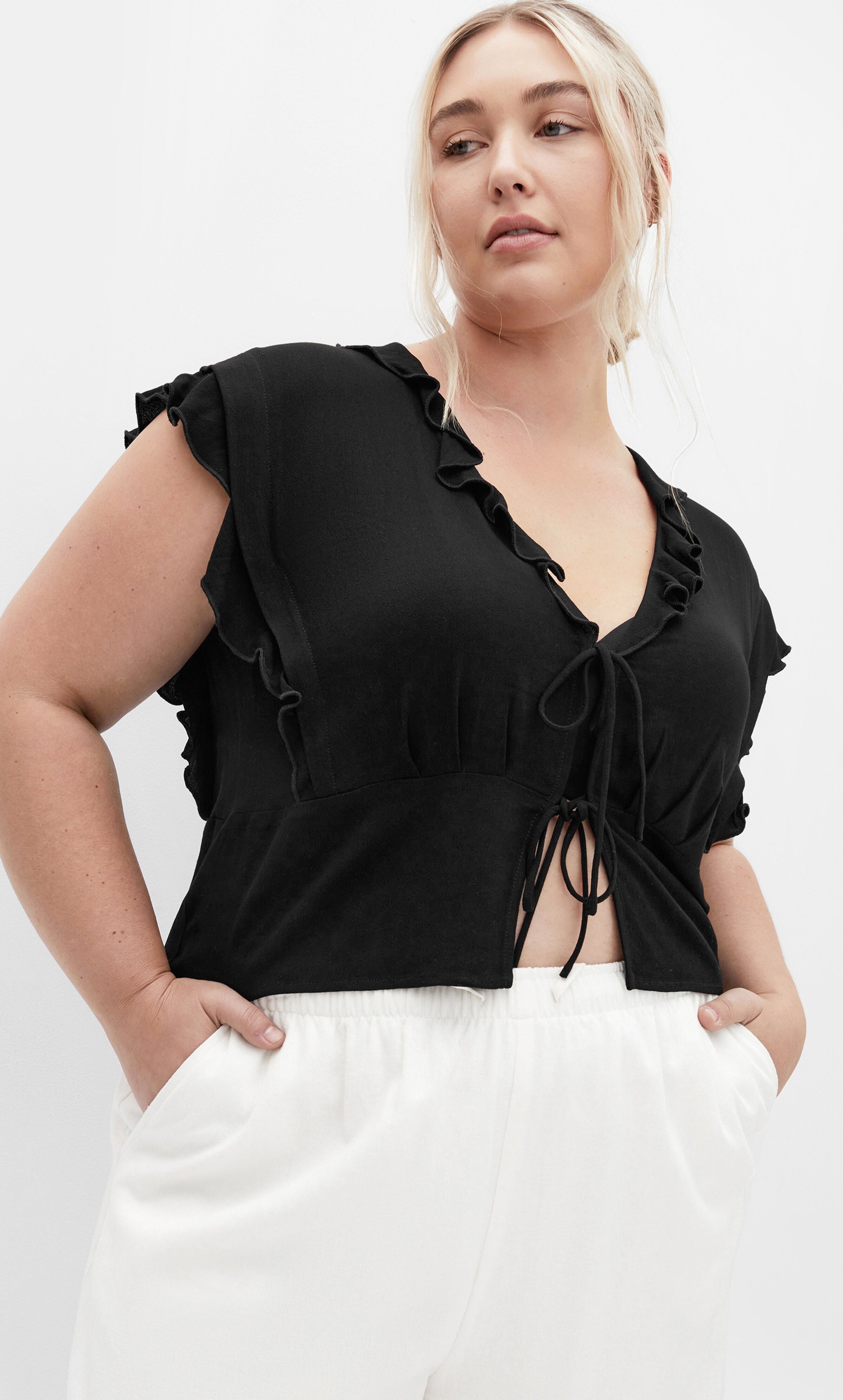 Spring Love Top - black, BLACK, hi-res image number 0