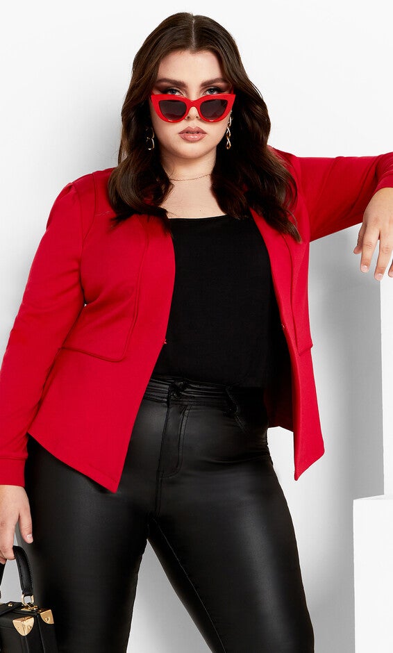 Piping Praise Jacket - cherry, RED, hi-res image number null
