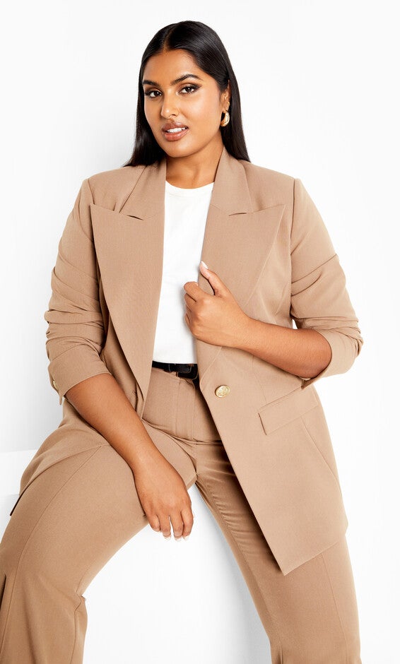 Sloane Jacket - caramel, BROWN, alternate image number null