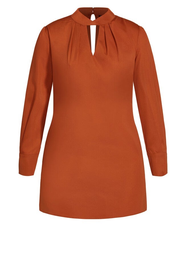 Obsession Dress - ginger, ORANGE, alternate image number null