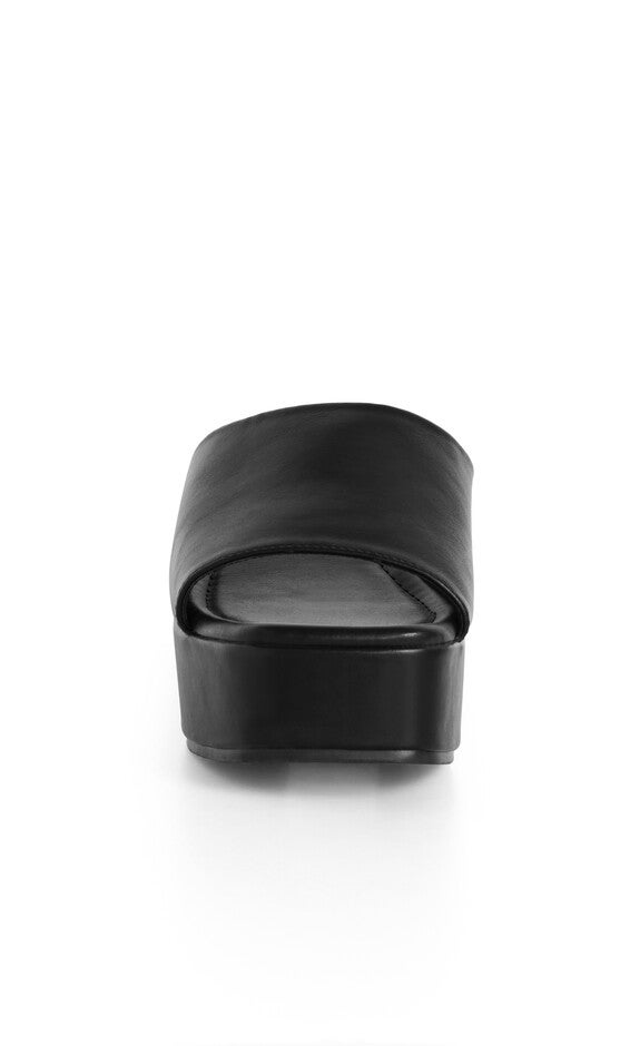 WIDE FIT Slidey Platform - black, BLACK, alternate image number null