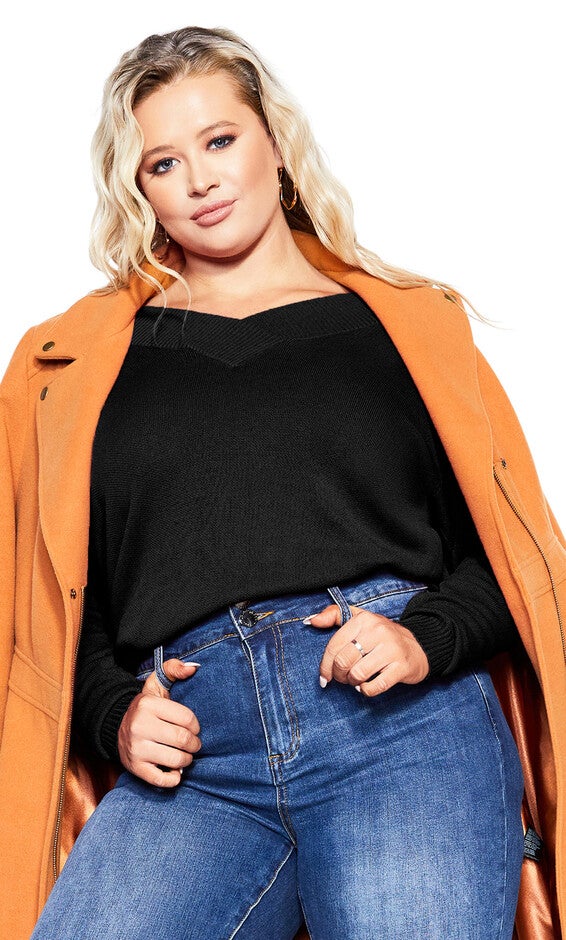 Sweet Love Sweater - black, BLACK, hi-res image number 0