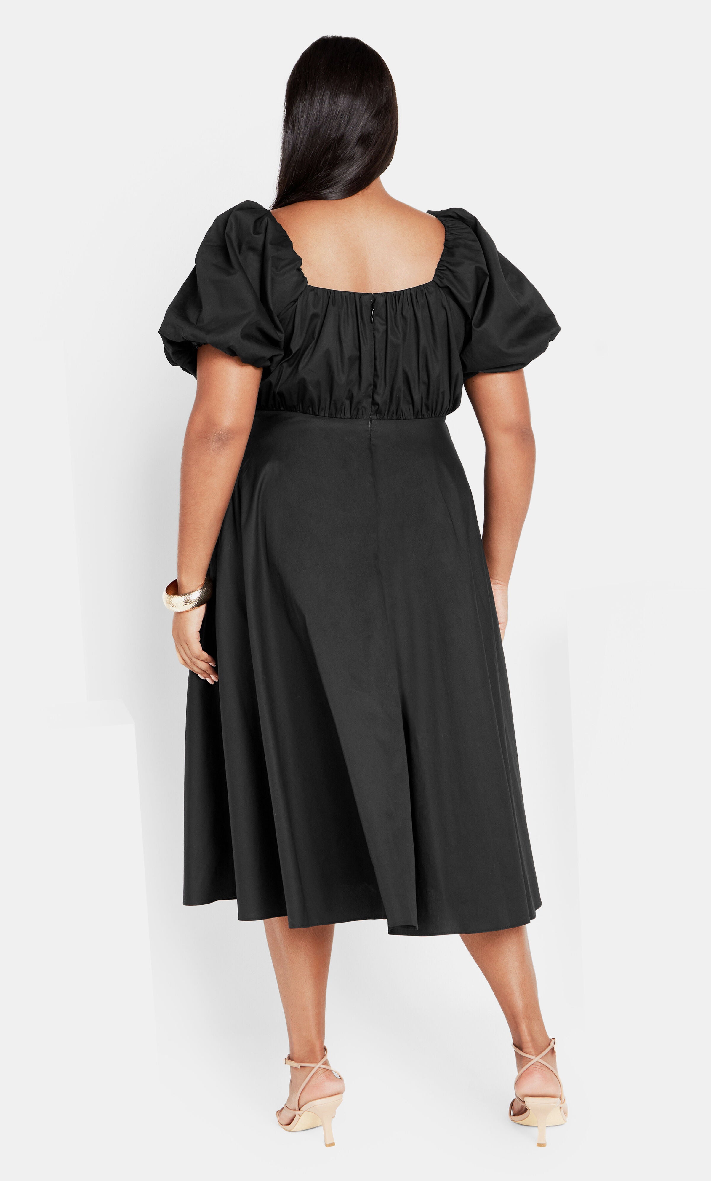 Rosabella Dress, BLACK, alternate image number 3