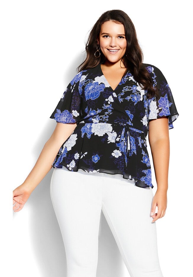 La Fleur Top - black, BLACK, hi-res image number null