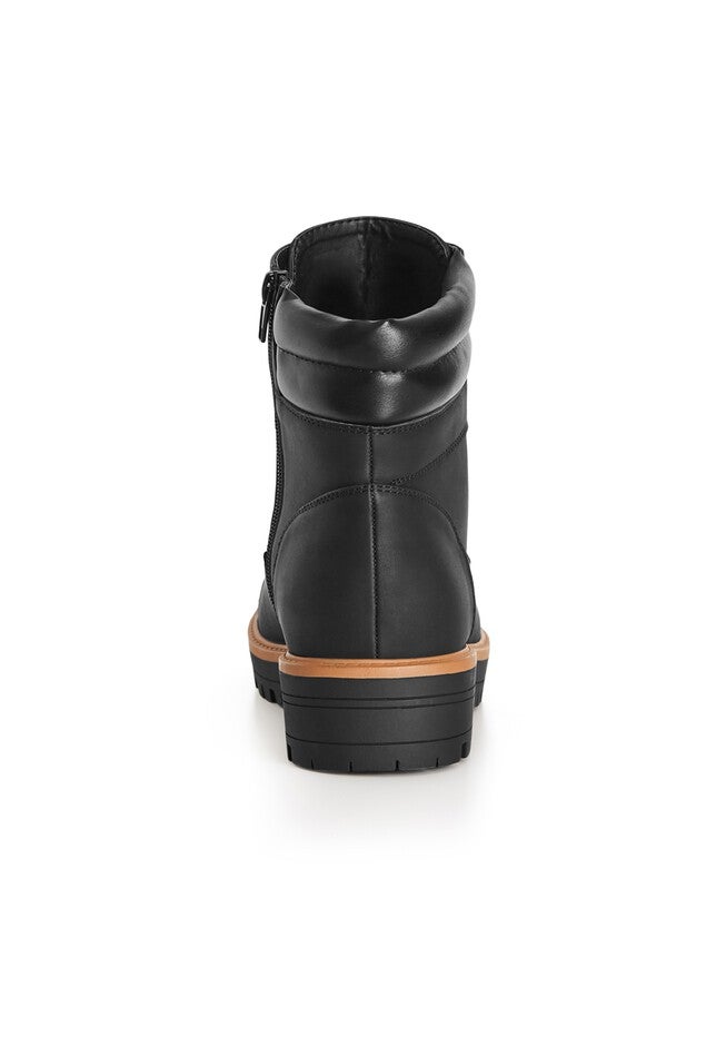 Aviva Hiker Boot, BLACK, alternate image number 3