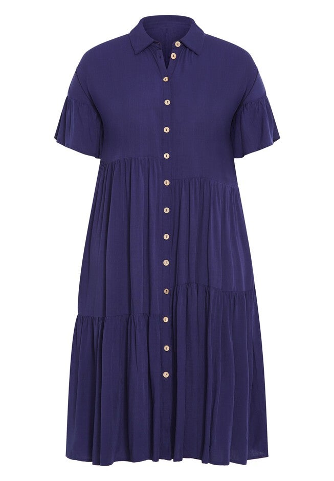 Kaitlyn Dress, INDIGO, alternate image number 3