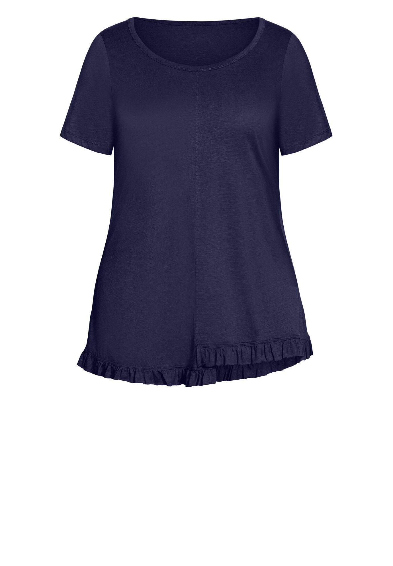 Mae Ruffle Top, WHITE, alternate image number 3