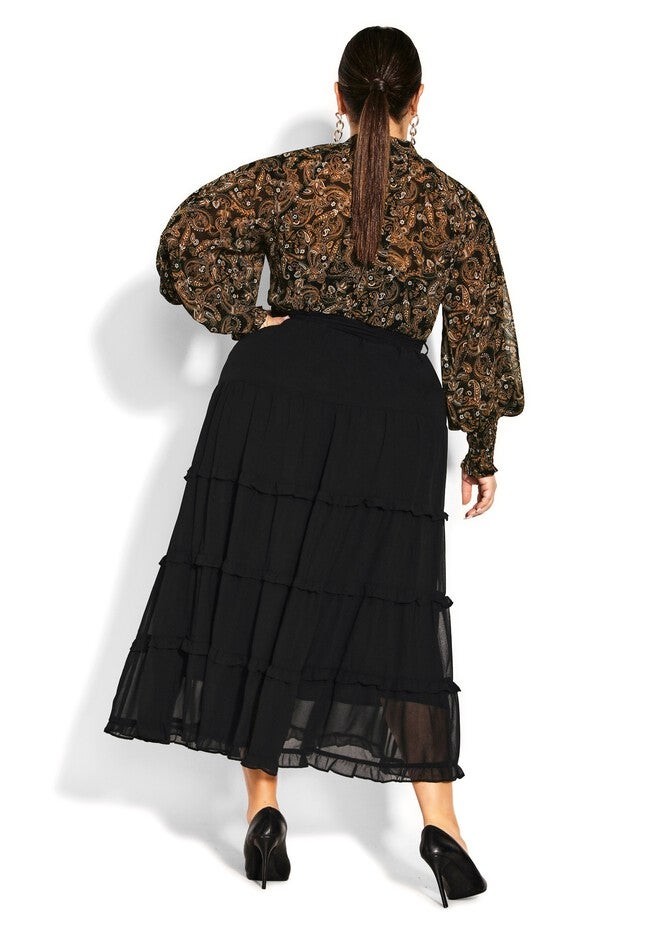 Claire Skirt - black, BLACK, alternate image number null