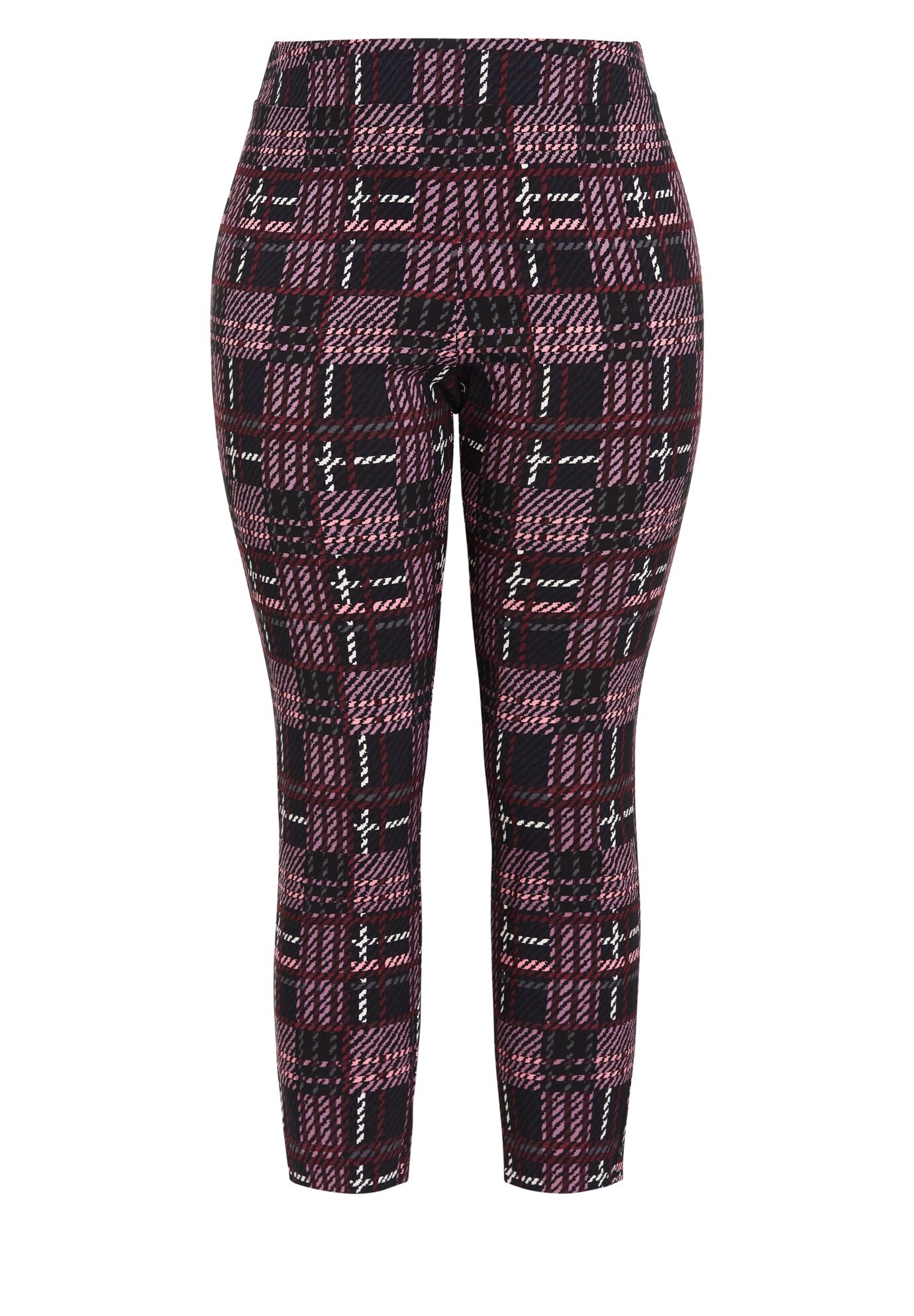 Jemma Check Pant, PLUM, alternate image number 3