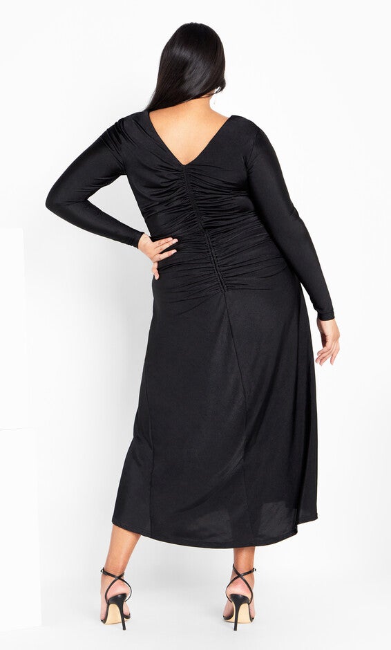 Avah Dress - black, BLACK, alternate image number 2