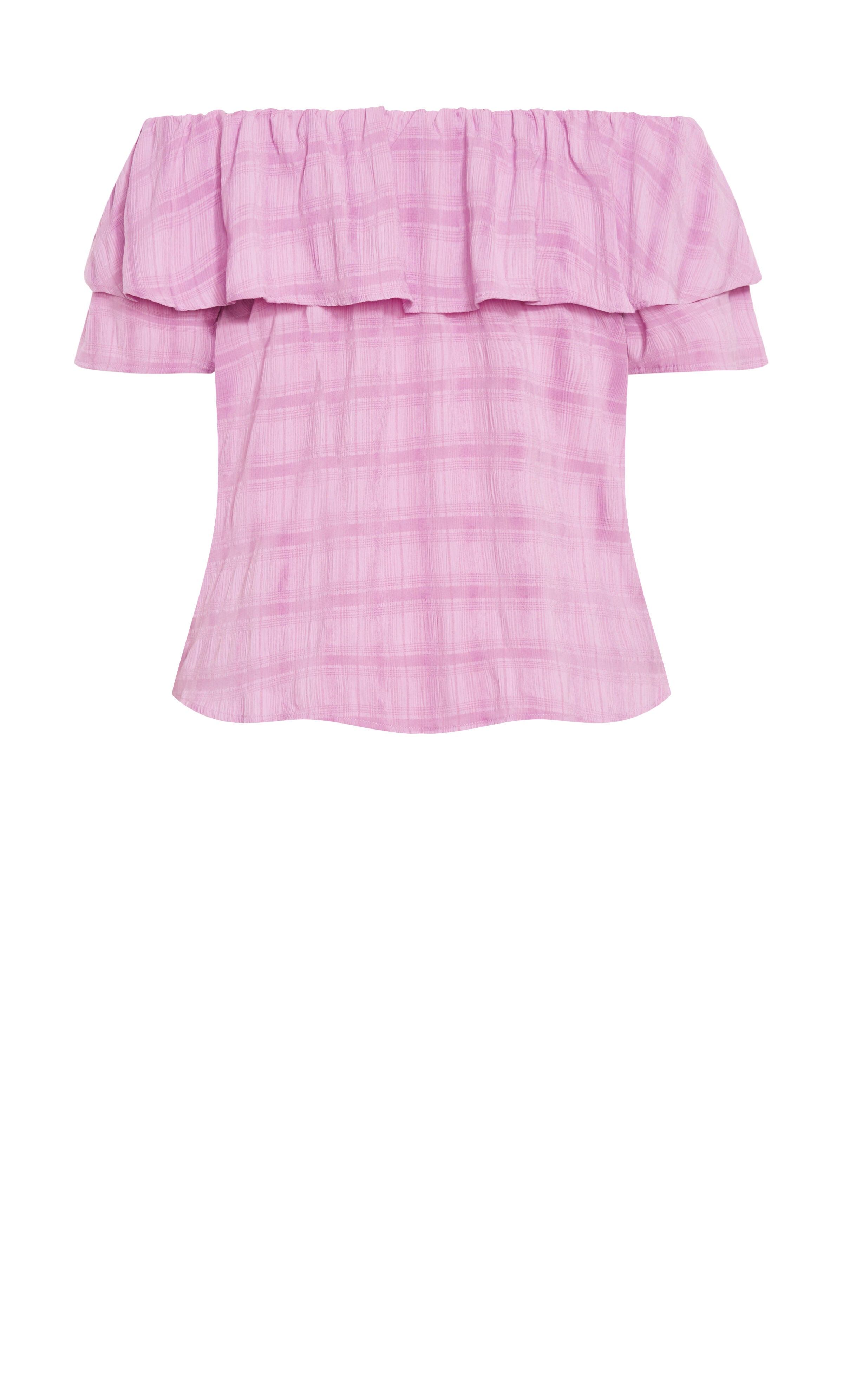 Christy Off Shoulder Top - violet, PURPLE, alternate image number 4